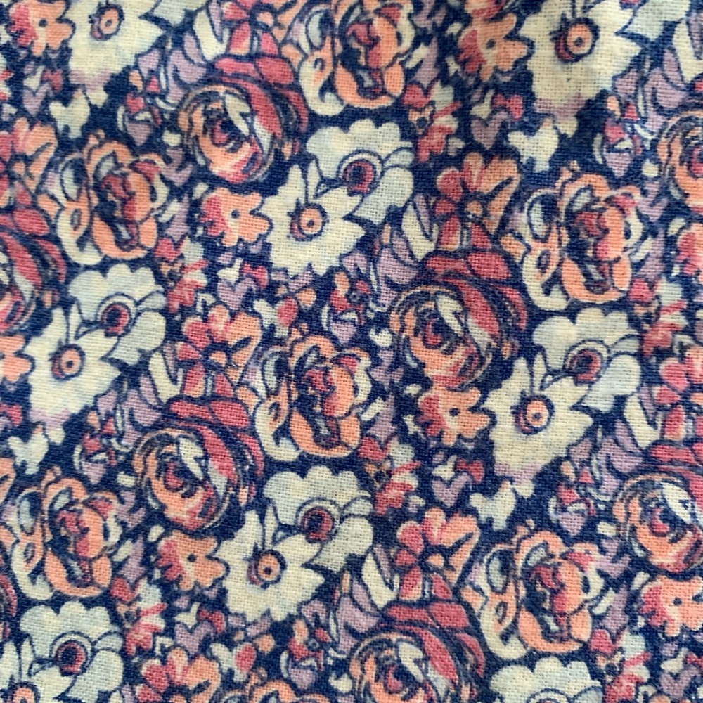 Laura Ashley pink and blue floral dress - Picture 3 of 4